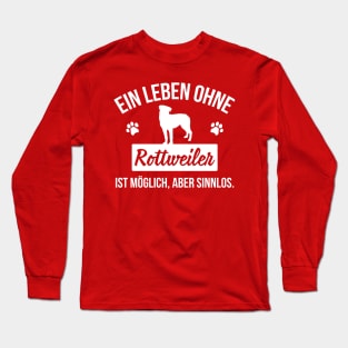 Rottweiler Long Sleeve T-Shirt